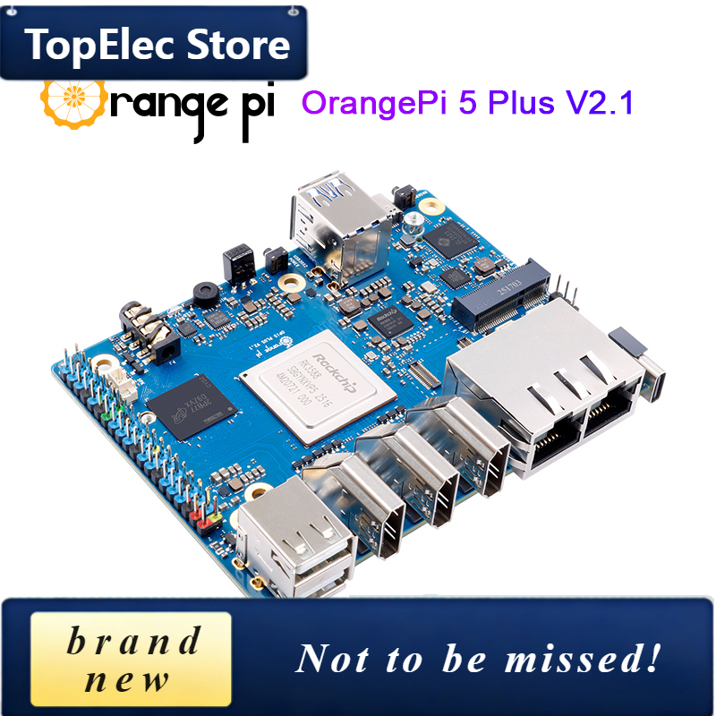 Orange Pi 5 Plus 16Gb - บอร์ดพัฒนา TopElec Orange Pi 5 Plus